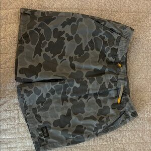 Kids Gray Camo Shorts
